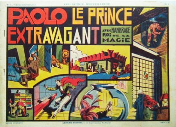 Collection merveilleuse (avant-guerre) # 9 - Mandrake : Paolo le prince extravagant