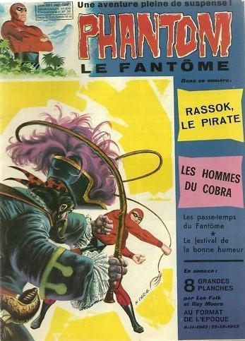 Le Fantôme # 416 - Rassok, le pirate + supplément Pdd