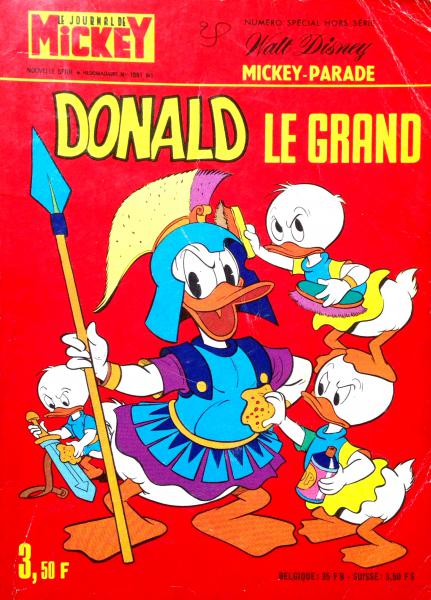 Mickey parade (mickey bis) # 1081 - Donald le grand