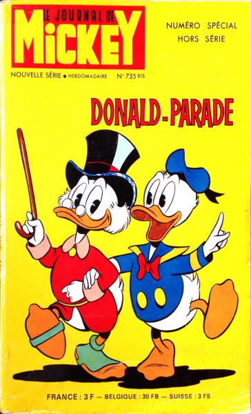 Mickey parade (mickey bis) # 735 - Donald - Parade