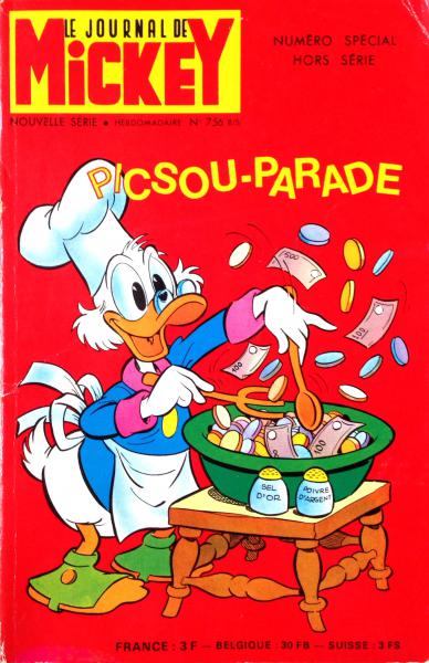 Mickey parade (mickey bis) # 756 - Picsou-parade
