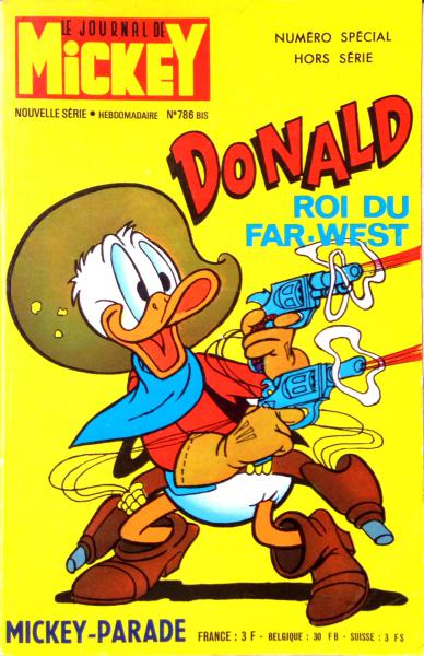 Mickey parade (mickey bis) # 786 - Donald roi du far-west