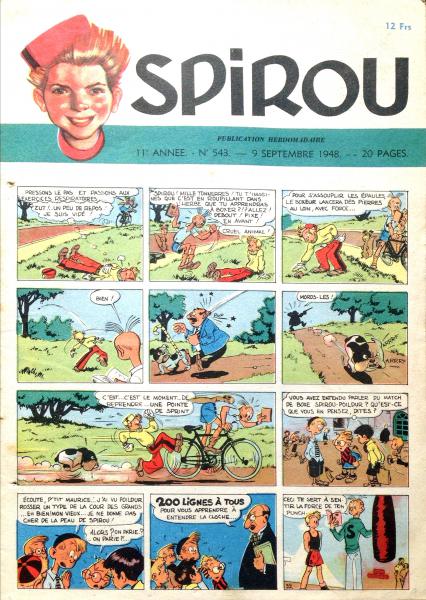 Spirou (journal) # 543 - 