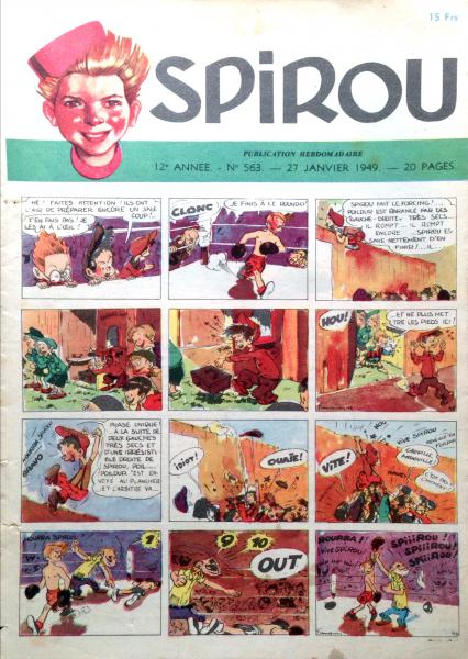 Spirou (journal) # 563 - 