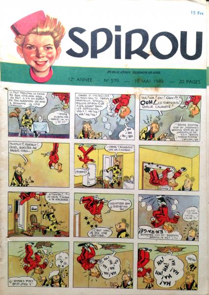 Spirou (journal) # 579 - 