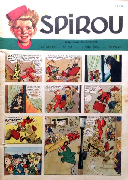 Spirou (journal) # 581 - 