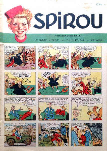 Spirou (journal) # 586 - 