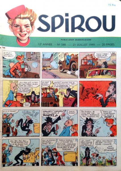 Spirou (journal) # 588 - 