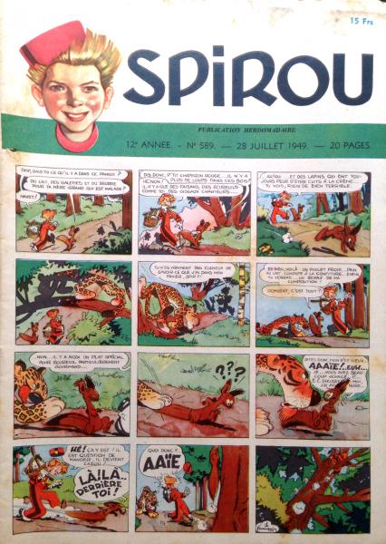 Spirou (journal) # 589 - 