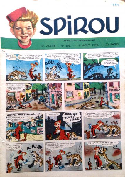 Spirou (journal) # 592 - 