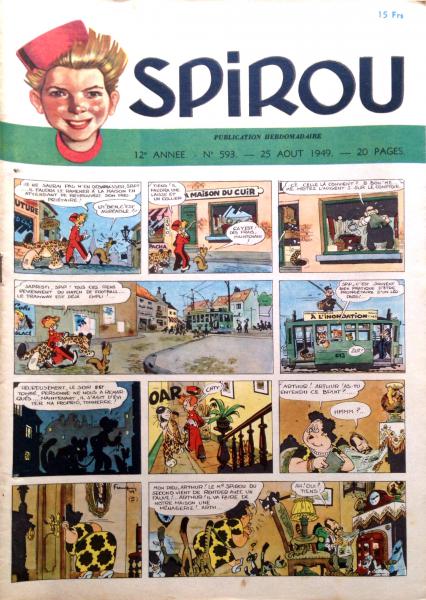 Spirou (journal) # 593 - 