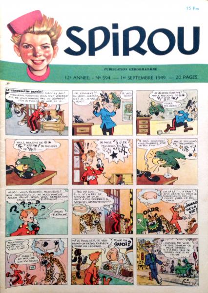 Spirou (journal) # 594 - 
