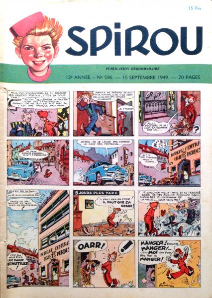 Spirou (journal) # 596 - 