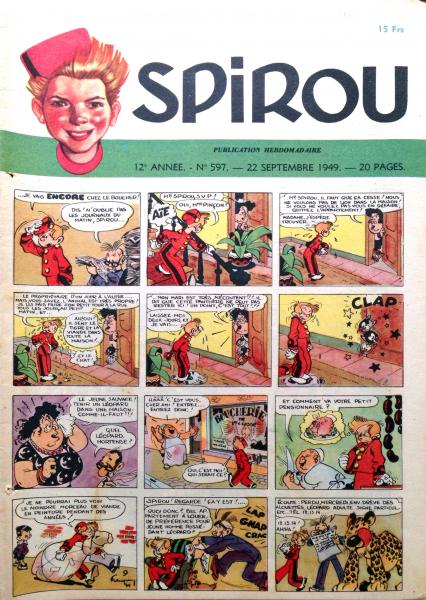 Spirou (journal) # 597 - 