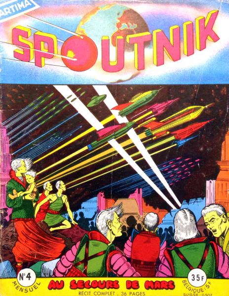 Spoutnik (Artima) # 4 - Au secours de Mars