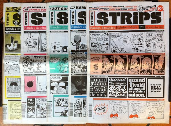 Strips # 0 - Strips rare collection complète 5 n° - Schlingo Trondheim