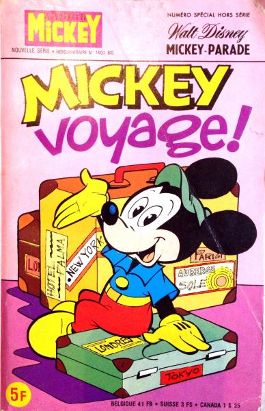 Mickey parade (mickey bis) # 1407 - Mickey voyage!