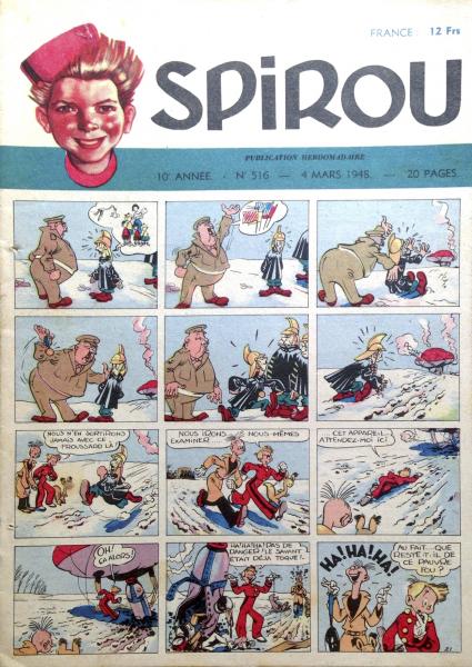 Spirou (journal) # 516 - 