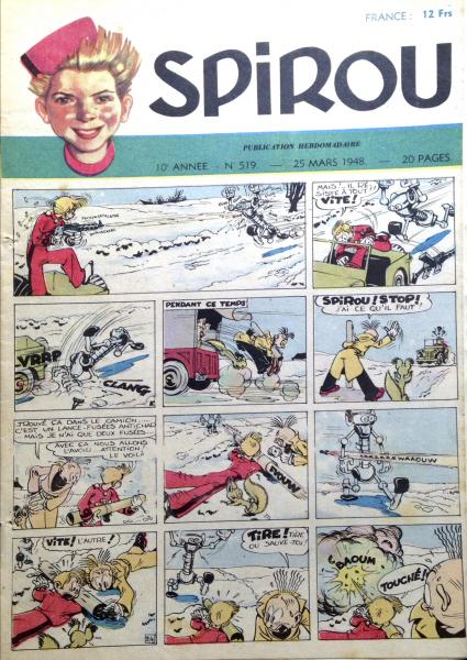 Spirou (journal) # 519 - 