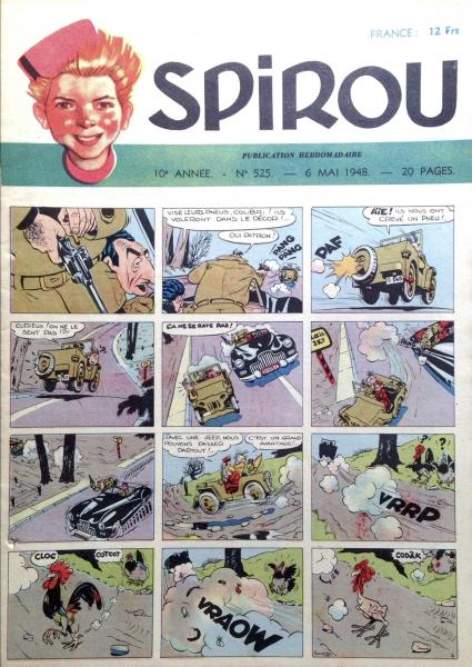 Spirou (journal) # 525 - 