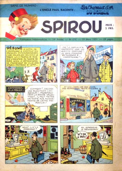 Spirou (journal) # 676 - 