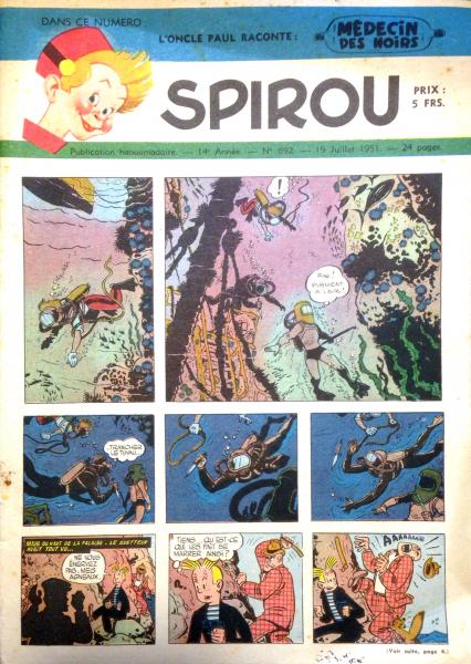 Spirou (journal) # 692 - 