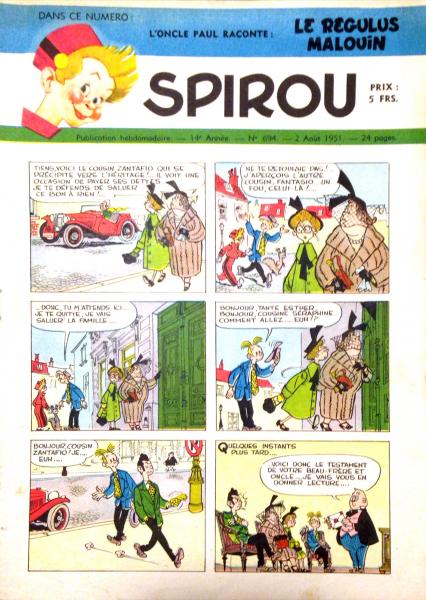 Spirou (journal) # 694 - 