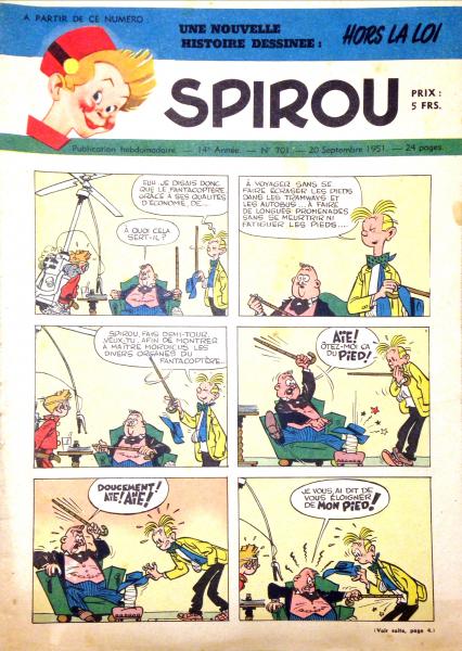 Spirou (journal) # 701 - 
