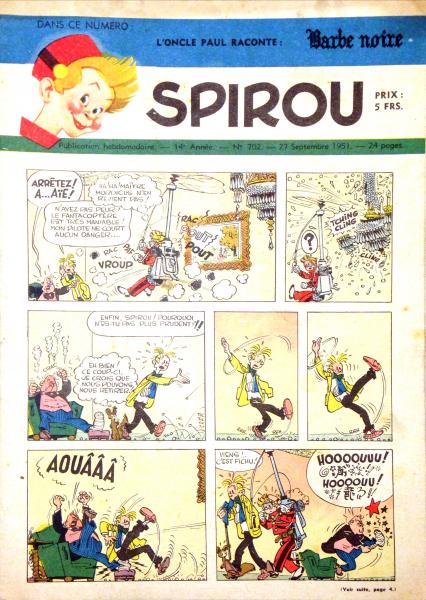 Spirou (journal) # 702 - 