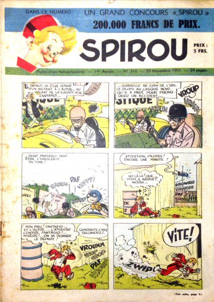Spirou (journal) # 711 - 