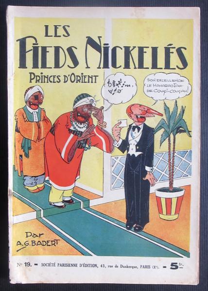 Les Pieds nickelés (2ème série avant-guerre) # 19 - Les Pieds nickelés princes d'orient