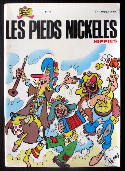 Les Pieds nickelés (série après-guerre) # 71 - Les Pieds nickelés hippies