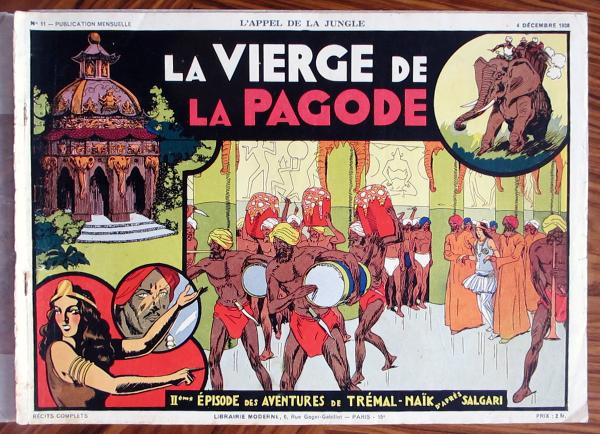 L'Appel de la jungle (avant-guerre) # 11 - La Vierge de la pagode