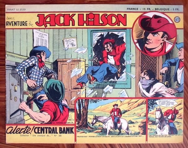 Une aventure de...(série 1) # 35 - Jack Hilson 7 : Alerte! central bank