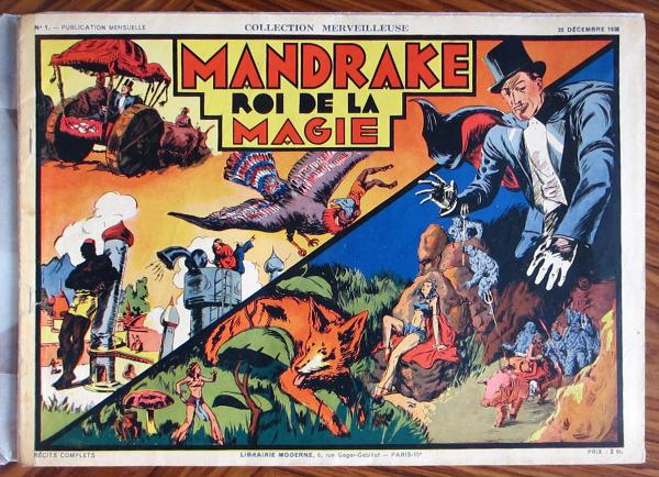 Collection merveilleuse (avant-guerre) # 1 - Mandrake roi de la magie