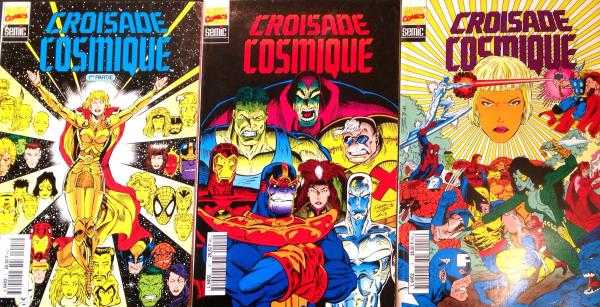 Croisade cosmique # 0 - Série complète 3 tomes - Thanos - infinity