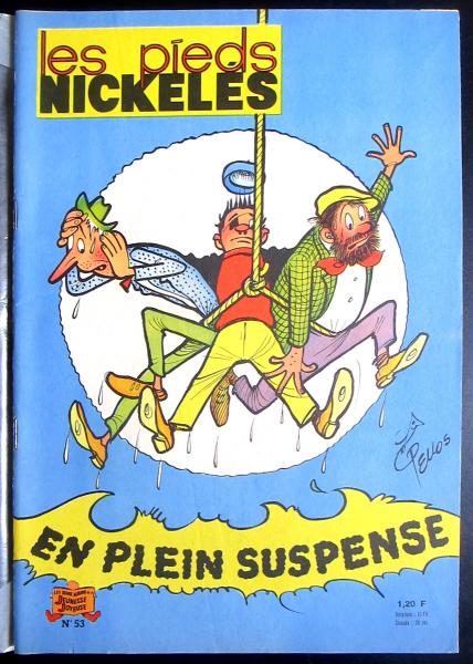 Les Pieds nickelés (série après-guerre) # 53 - Les Pieds nickelés en plein suspense