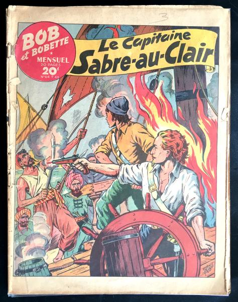 Bob et Bobette # 64 - Le Capitaine Sabre-au-clair
