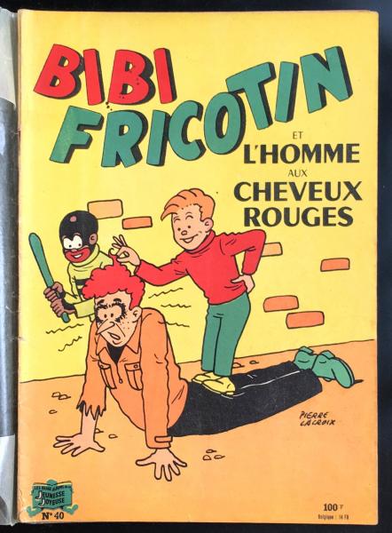 Bibi Fricotin (série après-guerre) # 40 - Bibi Fricotin et l'homme aux cheveux rouges