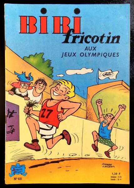 Bibi Fricotin (série après-guerre) # 68 - Bibi Fricotin aux Jeux Olympiques