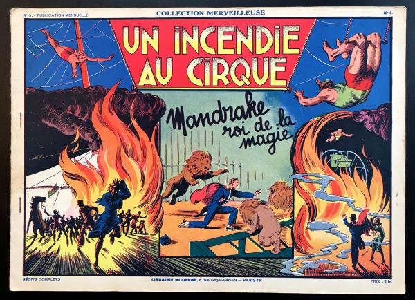 Collection merveilleuse (avant-guerre) # 5 - Un incendie au cirque