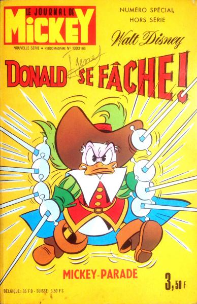 Mickey parade (mickey bis) # 1003 - Donald se fache !