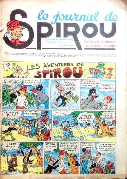 Spirou (journal) # 32 - 
