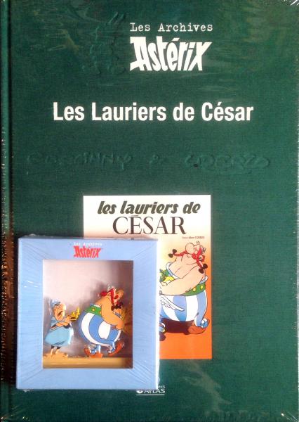 Astérix (Atlas - les archives) # 18 - Les lauriers de César + figurine