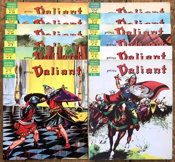 Prince Valiant (Remparts) # 0 - Série complète 12 volumes