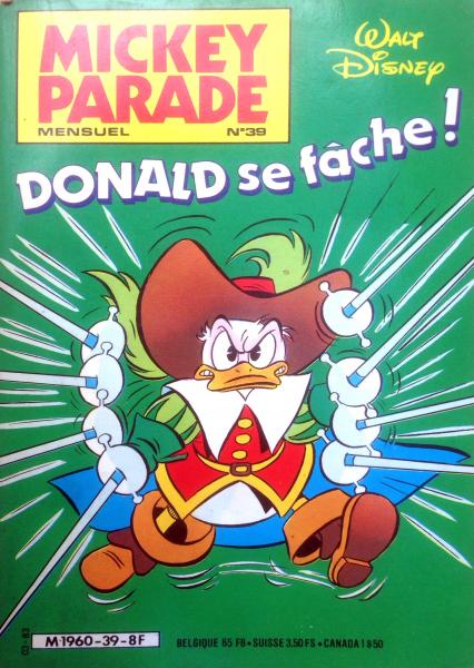 Mickey parade (deuxième serie) # 39 - Donald se fâche!