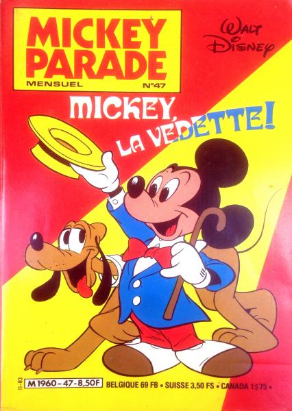 Mickey parade (deuxième serie) # 47 - Mickey, la vedette!