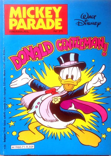 Mickey parade (deuxième serie) # 71 - Donald gentleman!