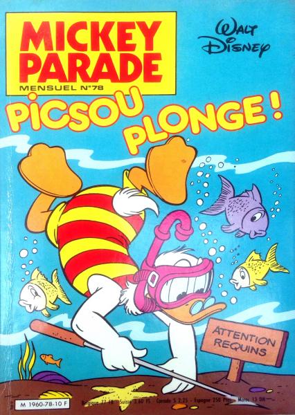 Mickey parade (deuxième serie) # 78 - Picsou plonge!