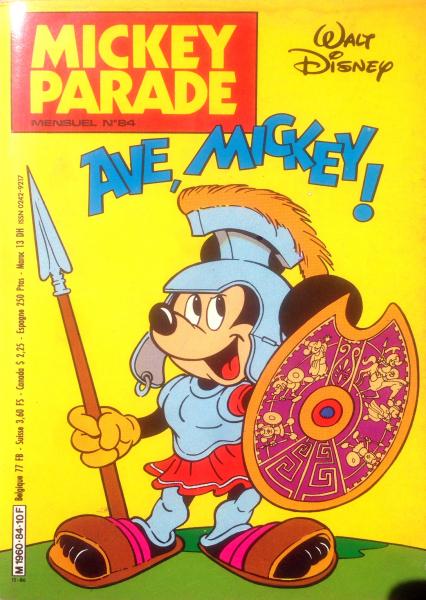 Mickey parade (deuxième serie) # 84 - Ave, Mickey !